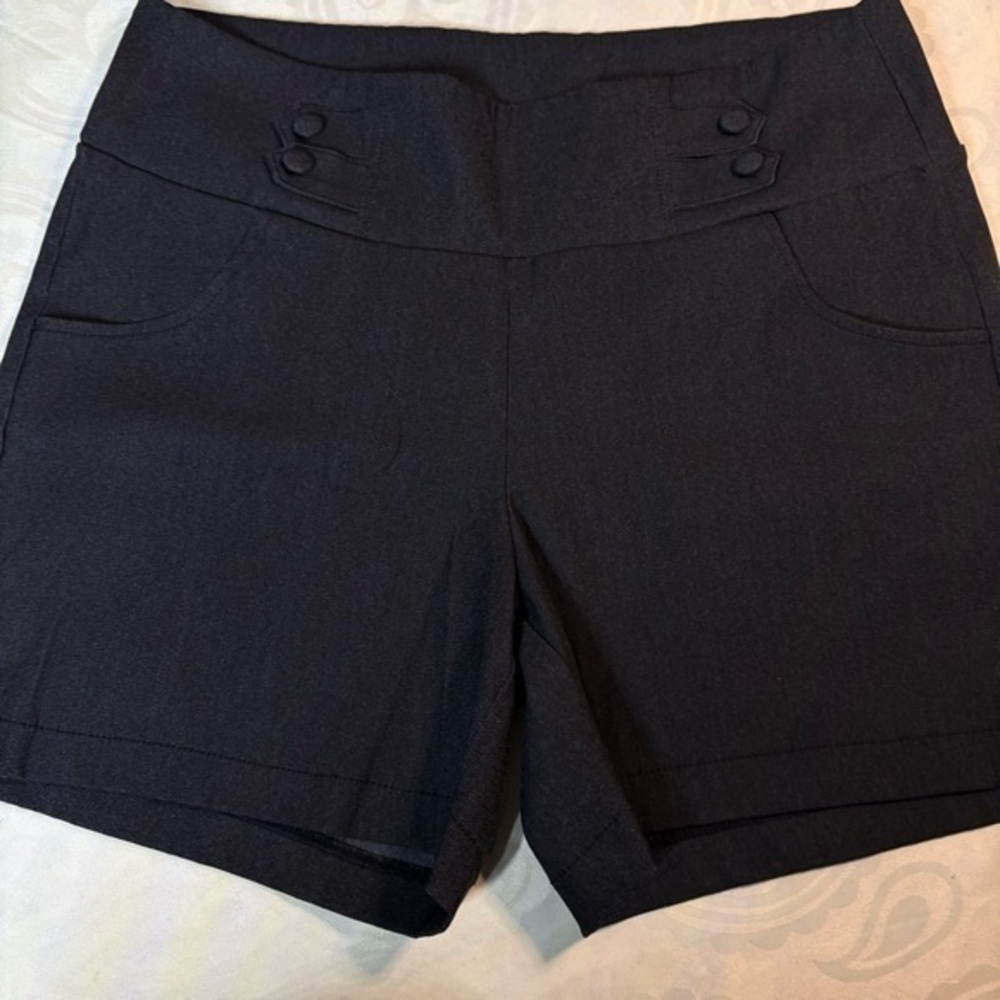 Classic Black Women's pinup high waist Shorts